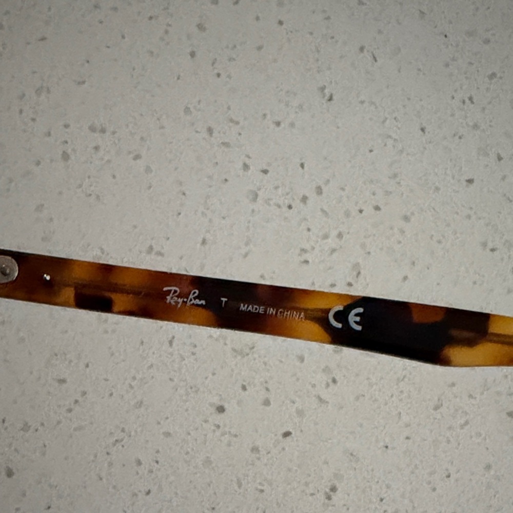 Rayban Tortoise Shell Round Glasses - image 4